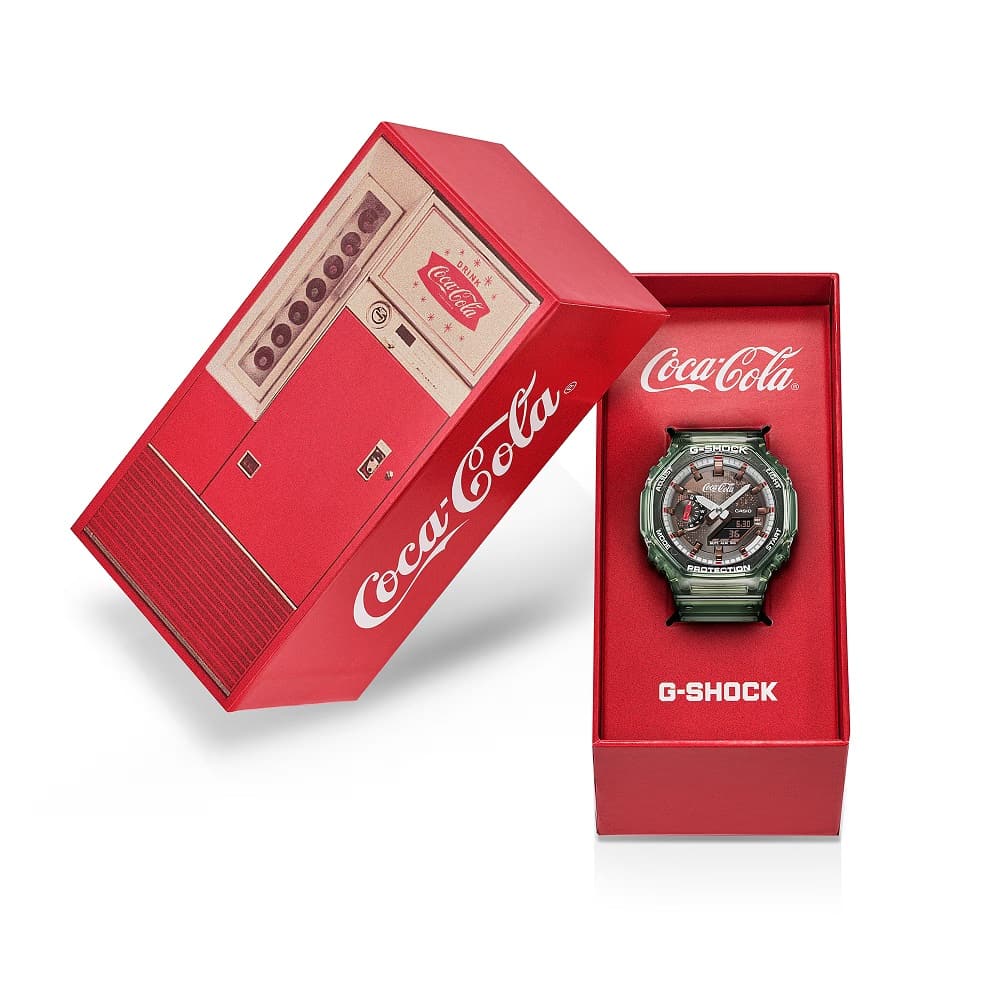 Orologio Casio G-Shock GA-2100CC-3AER Coca Cola Limited Edition-2b Gioielli
