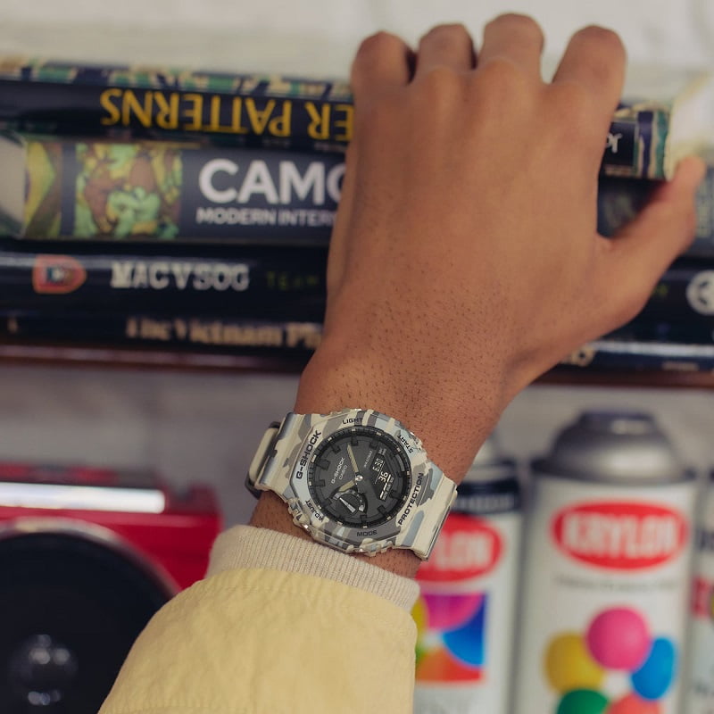 Orologio Casio G-Shock GA-2100CM-5AER camo uomo-2b Gioielli