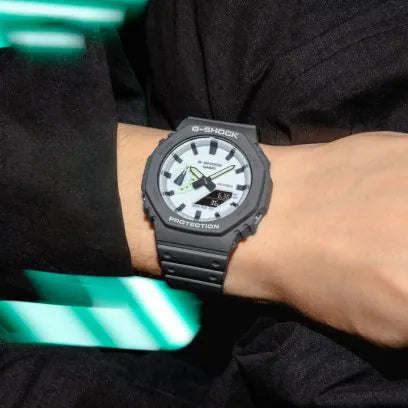 Orologio Casio G-Shock GA-2100HD-8AER Hidden Glow uomo-2b Gioielli