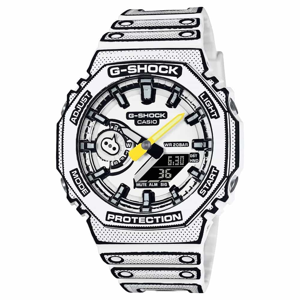 Orologio Casio G-Shock GA-2100MNG-7AER Manga Limited Edition uomo-2b Gioielli