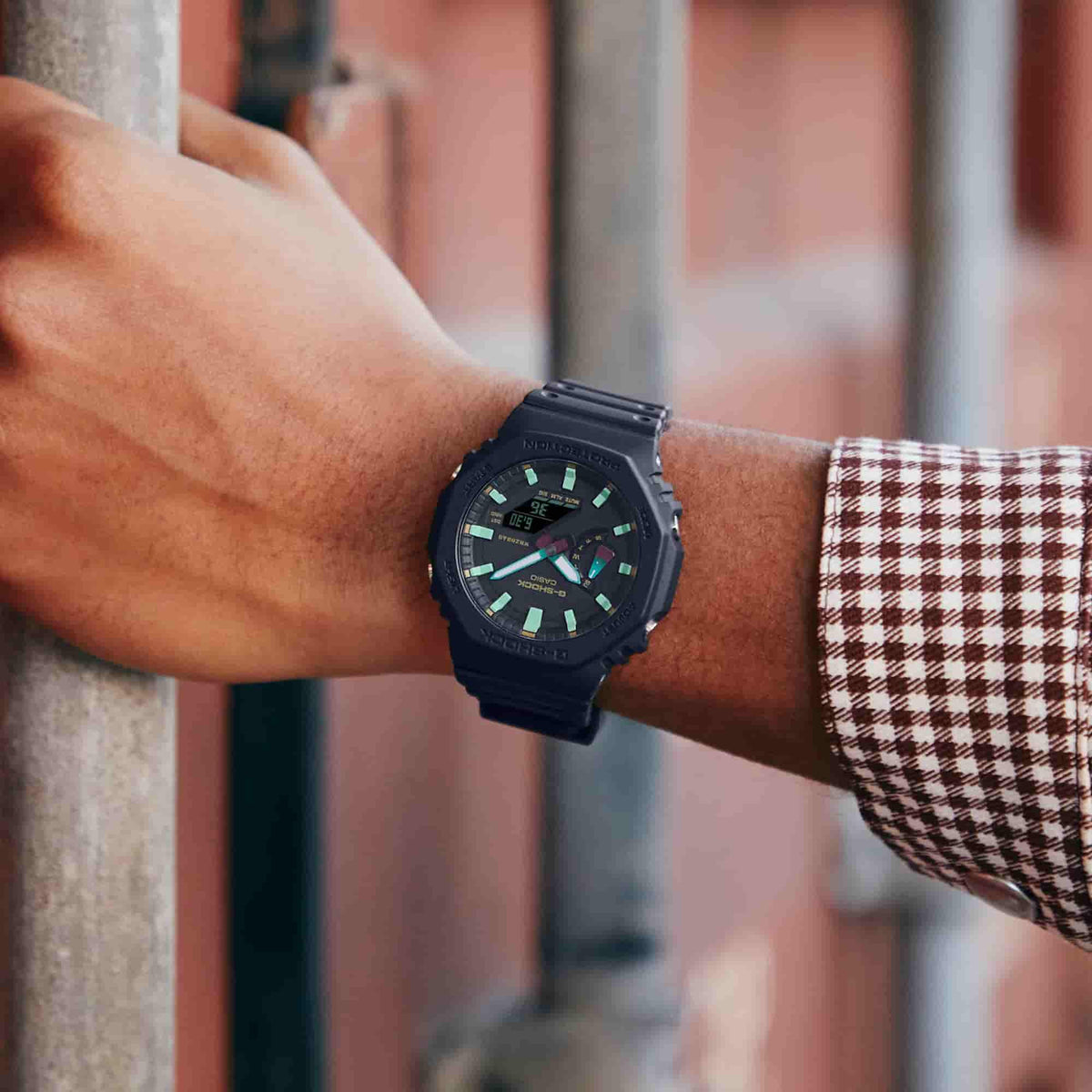 Orologio Casio G-Shock GA-2100RC-1AER Rusted Iron uomo-2b Gioielli