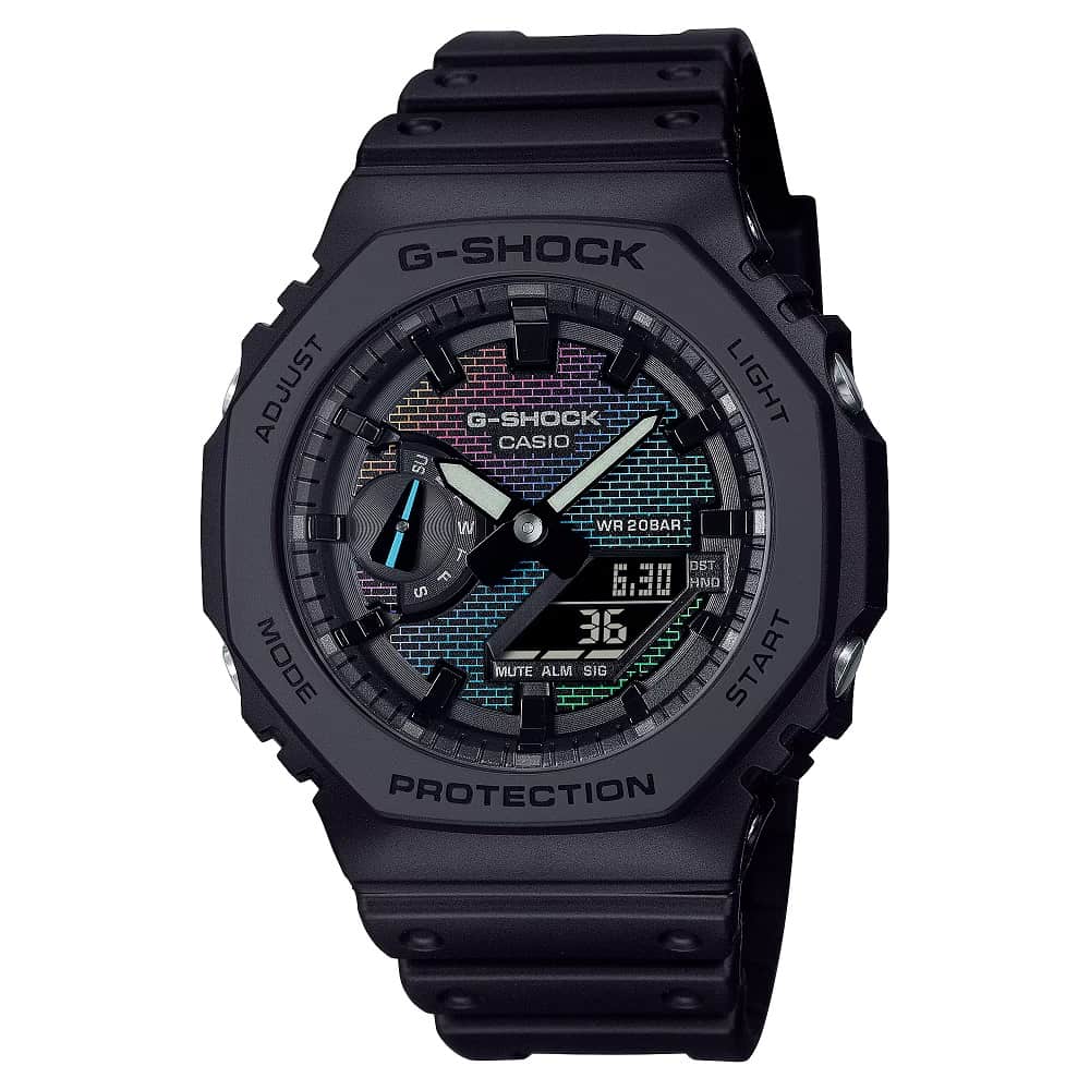 Orologio Casio G-Shock GA-2100RW-1AER Rainbow uomo-2b Gioielli