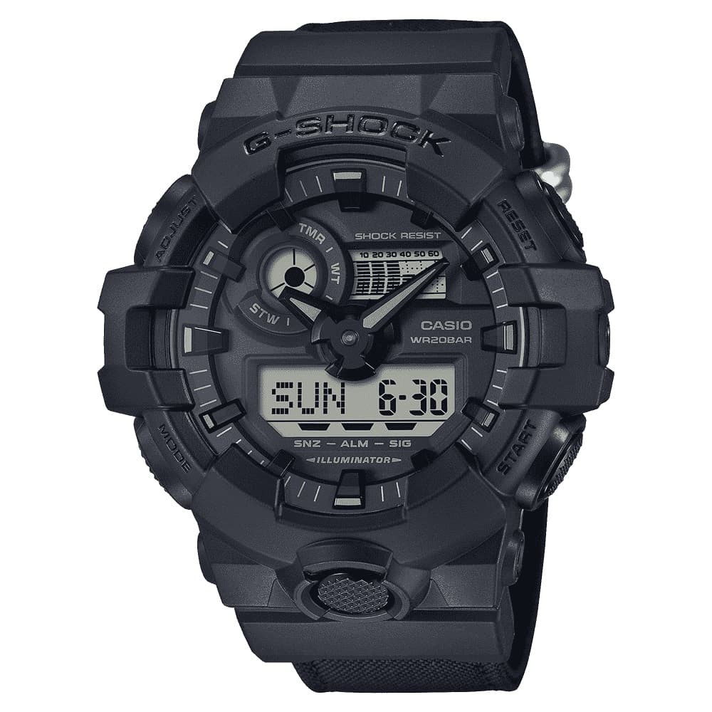 Orologio Casio G-Shock GA-700BCE-1AER Cordura uomo-2b Gioielli