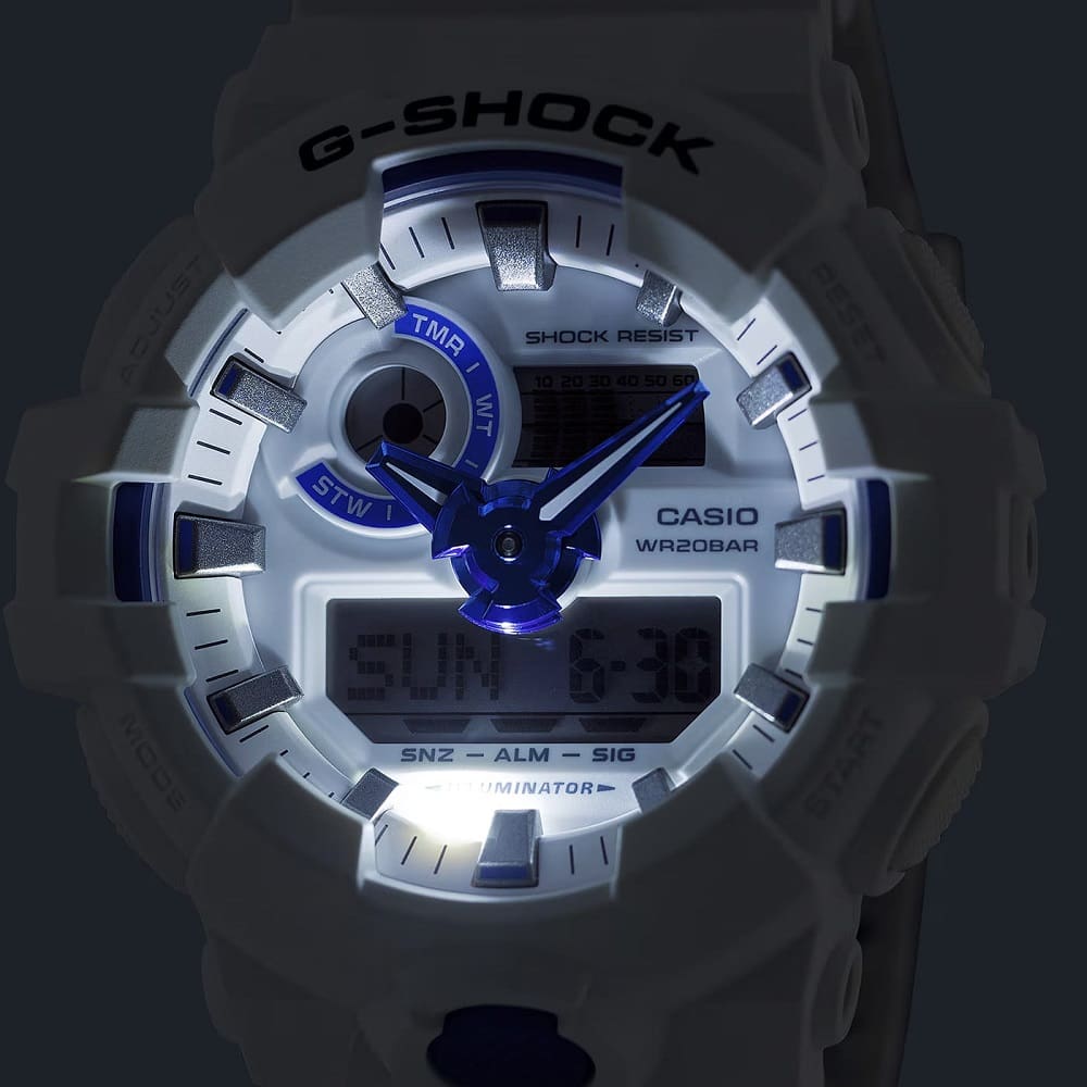 Orologio Casio G-Shock GA-700HDS-7AER Hidden Glow uomo-2b Gioielli