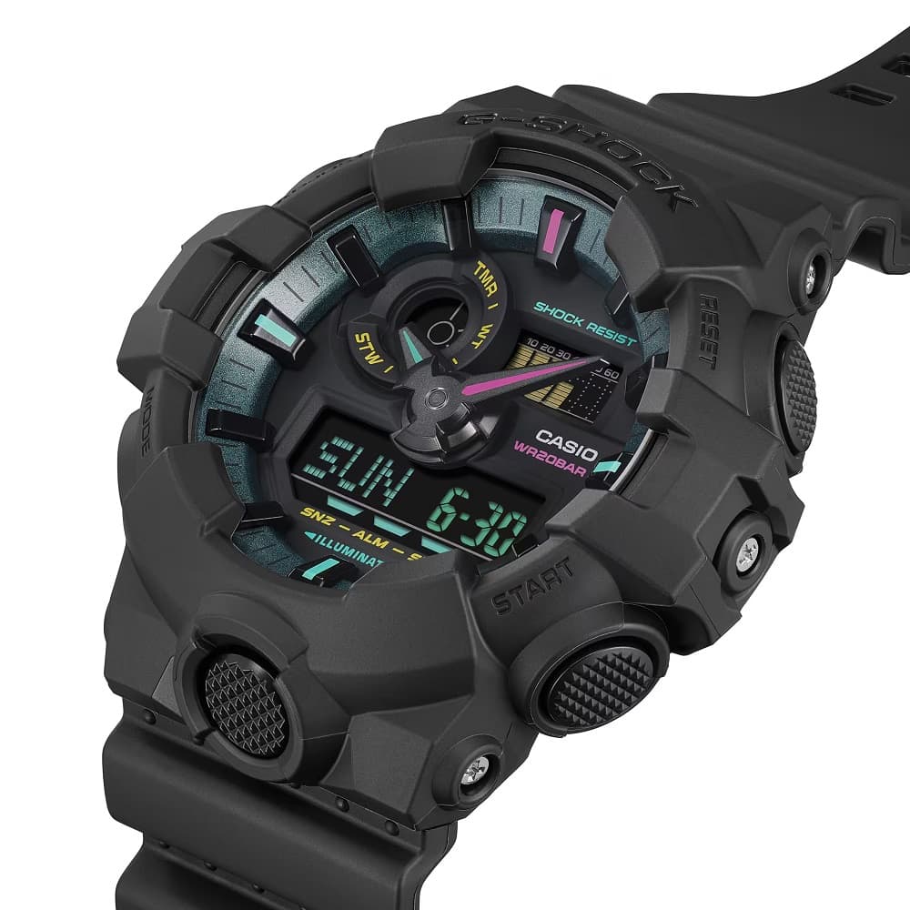 Orologio Casio G-Shock GA-700MF-1AER Multi Fluorescent uomo-2b Gioielli
