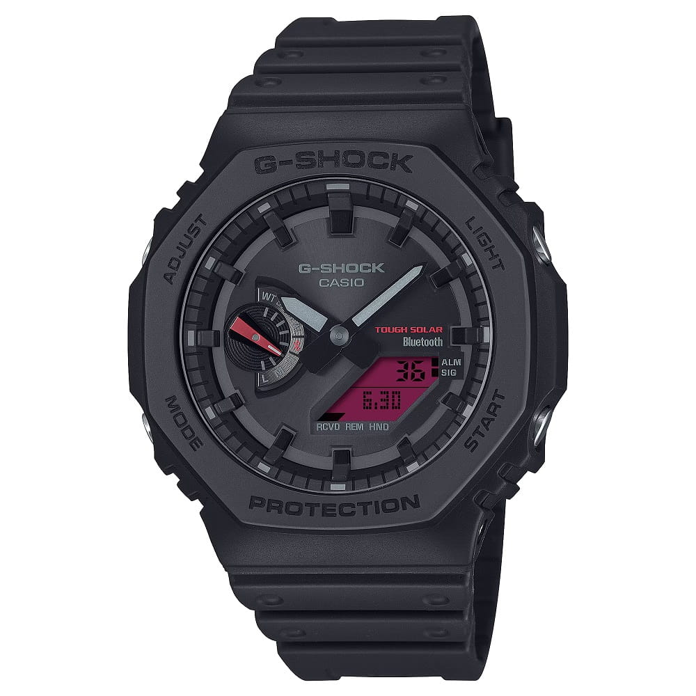 Orologio Casio G-Shock GA-B2100BBR-1AER Black & Bold Red-2b Gioielli
