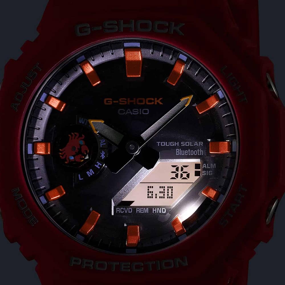 Orologio Casio G-Shock GA-B2100DF-4AER Charles Darwin Limited Edition uomo-2b Gioielli