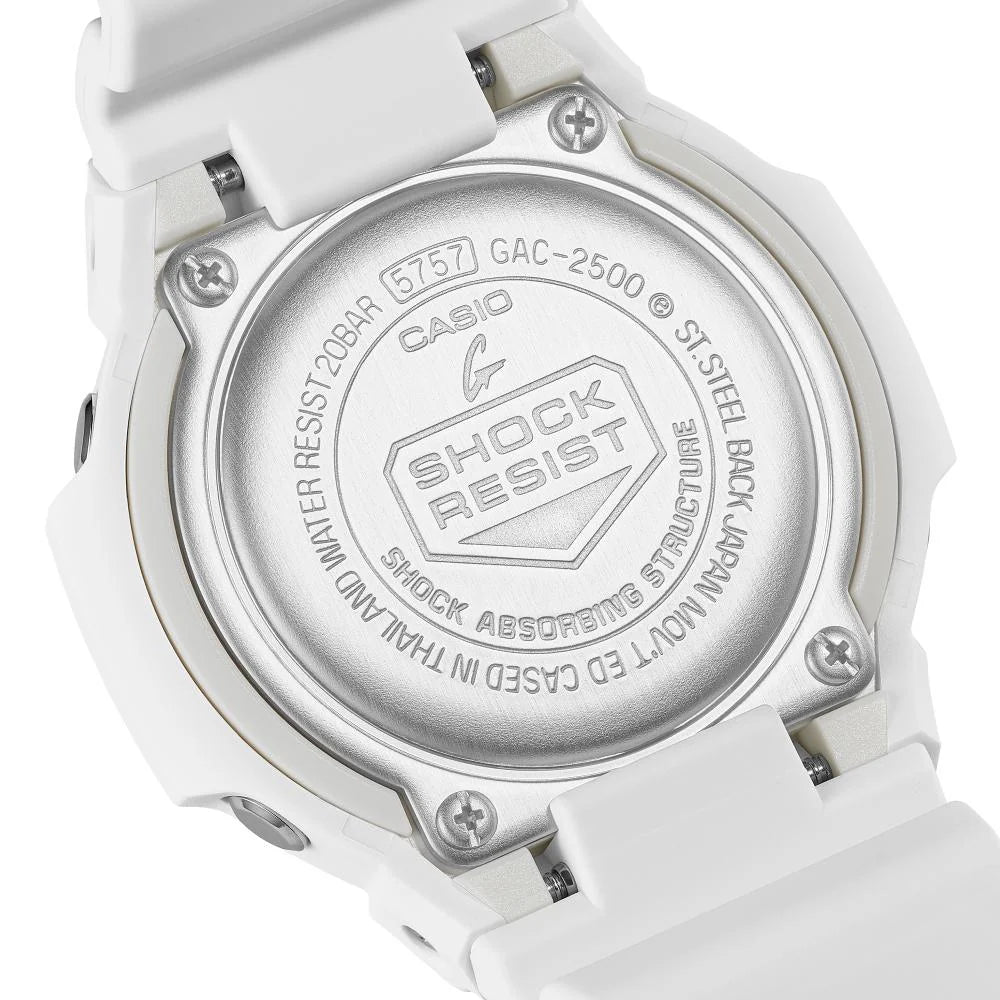 Casio G-SHOCK GAC-2500-7AER bianco — fotografia aggiuntiva 04