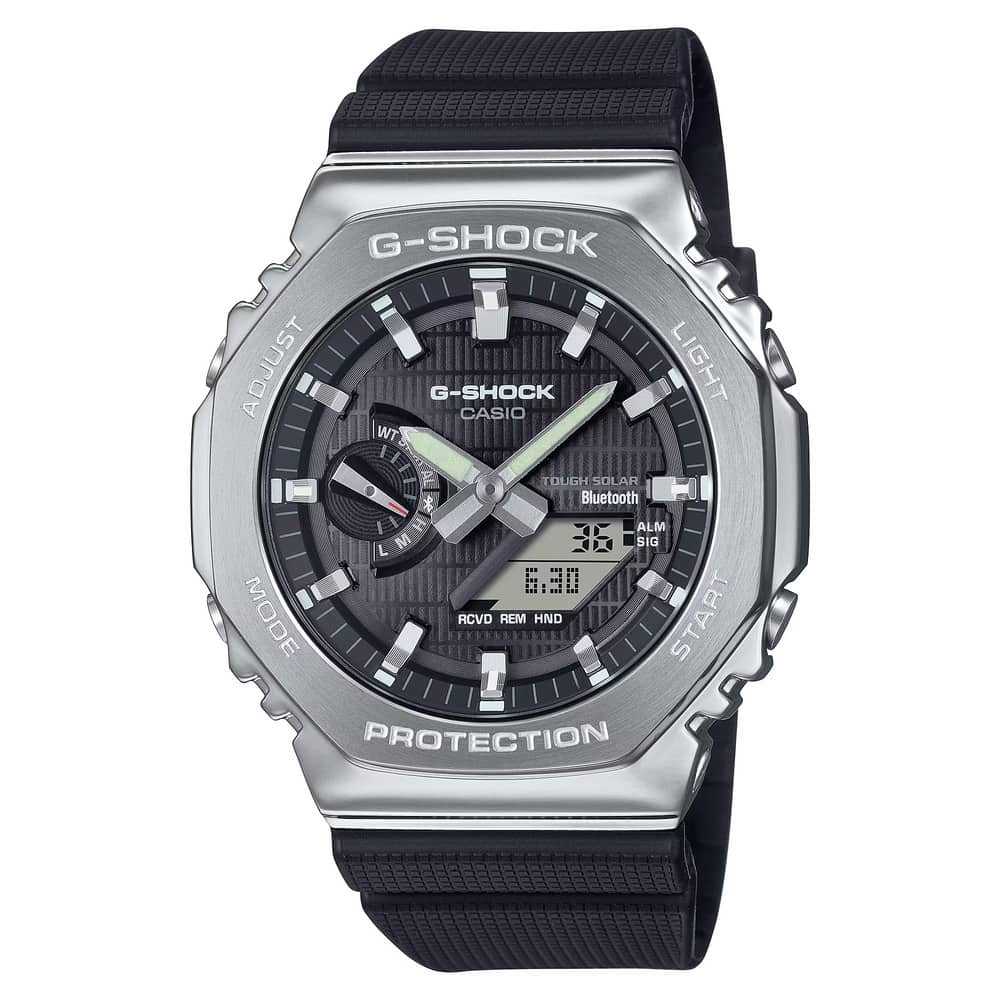 Orologio Casio G-Shock GBM-2100-1AER solare uomo-2b Gioielli