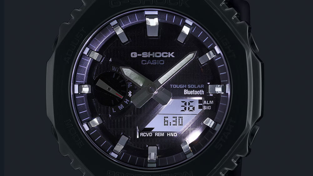 Orologio Casio G-Shock GBM-2100A-1A3ER solare uomo-2b Gioielli