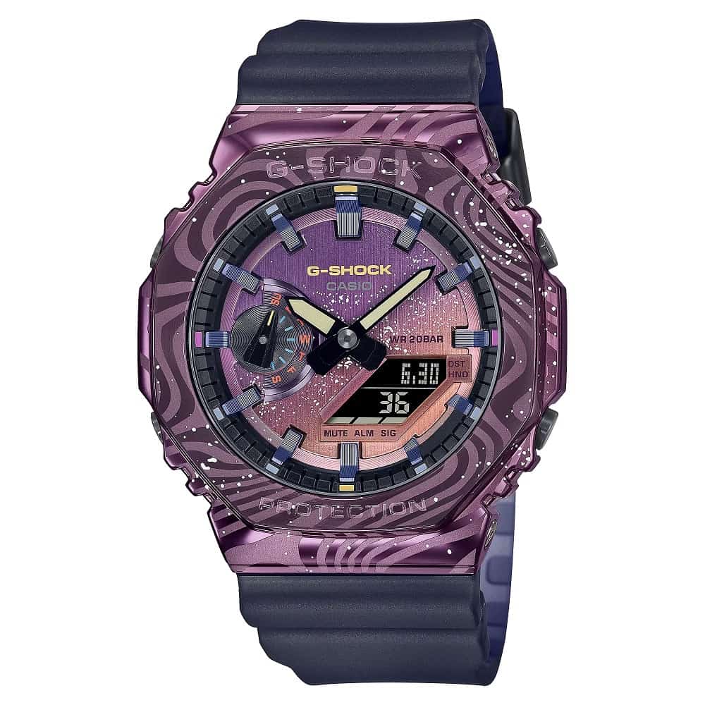 Orologio Casio G-Shock GM-2100MWG-1AER Milky Way Galaxy Limited Edition uomo-2b Gioielli