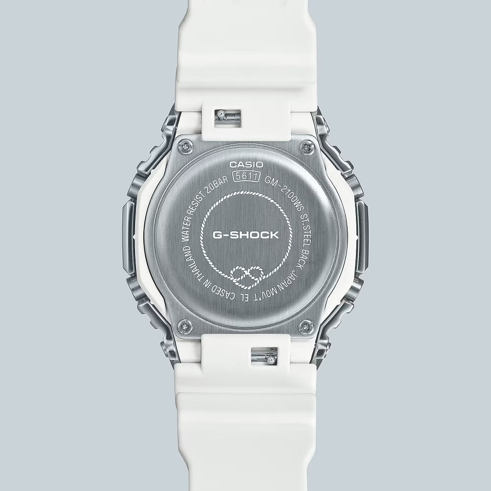 Orologio Casio G-Shock G-Steel GM-2100WS-7AER uomo-2b Gioielli