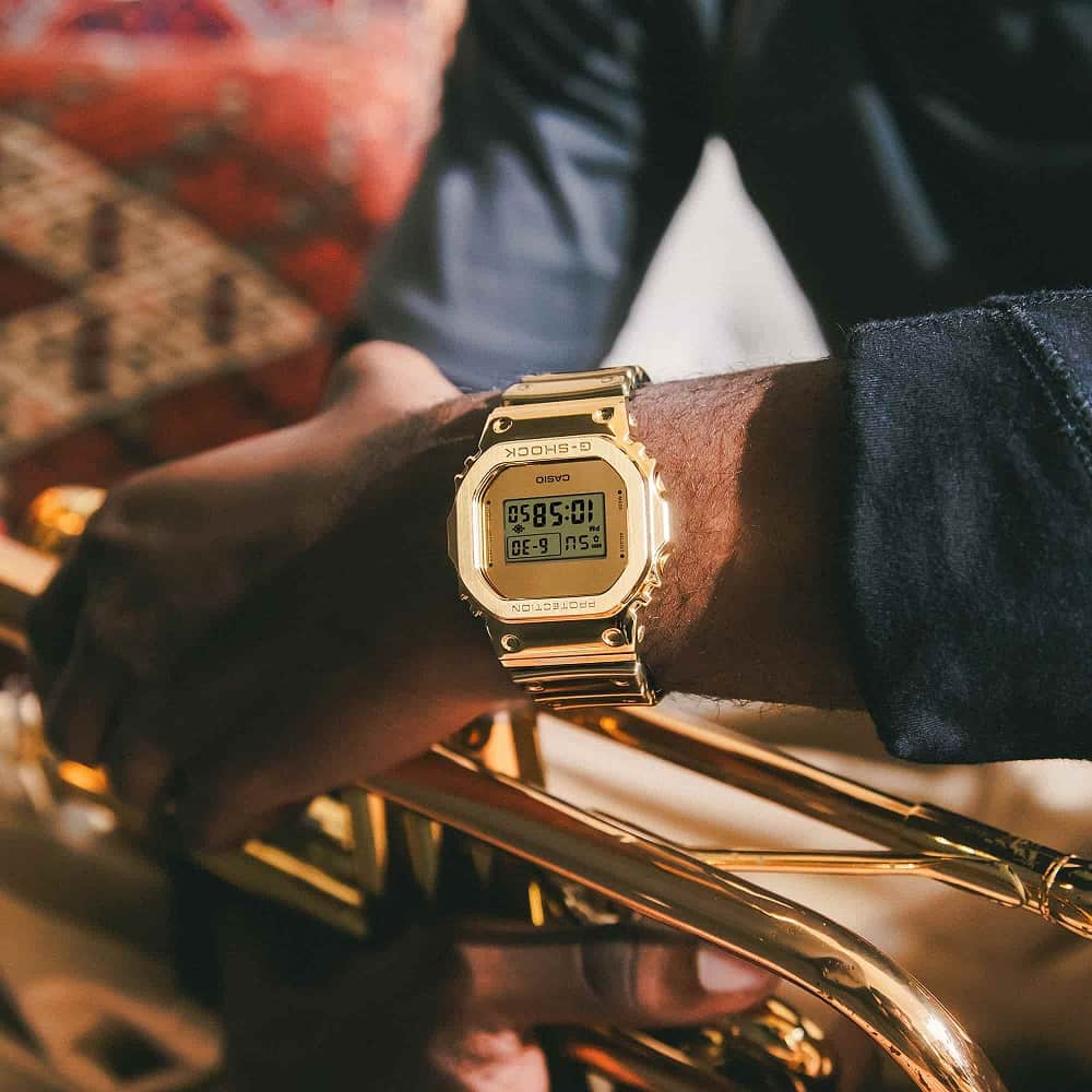 Orologio Casio G-Shock GM-5600YMG-9ER Fine Metallic uomo-2b Gioielli