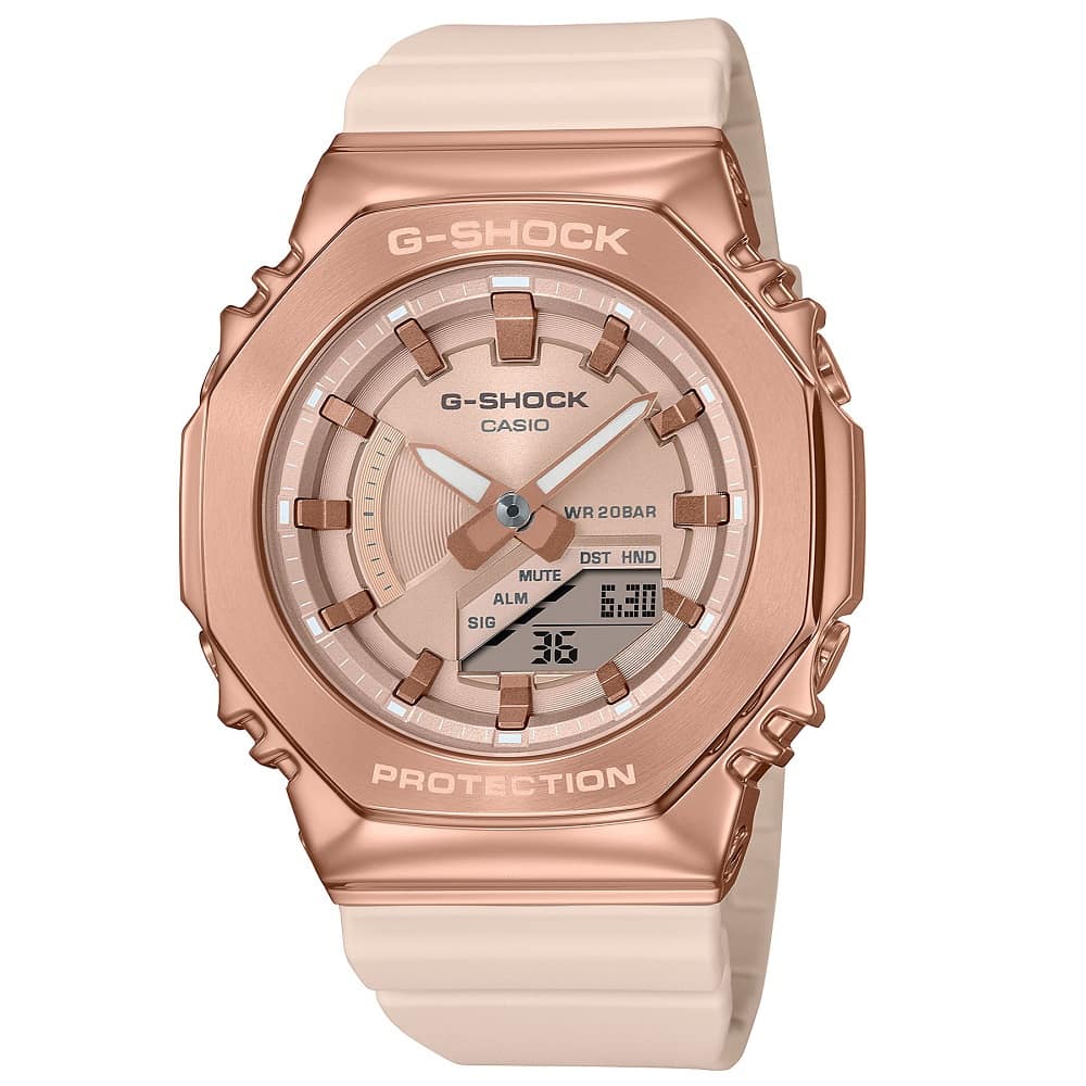 Orologio Casio G-Shock GM-S2100PG-4AER donna-2b Gioielli