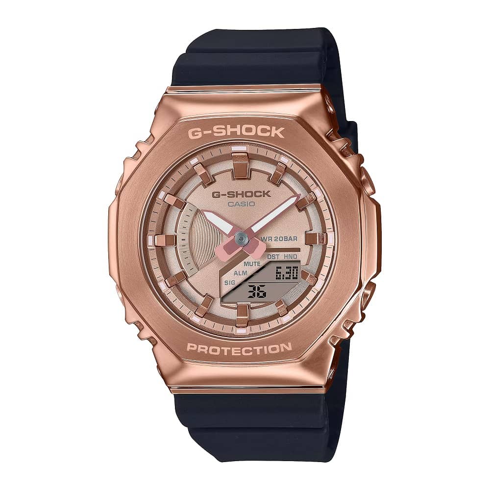 Orologio Casio G-Shock GM-S2110PG-1A4ER donna-2b Gioielli