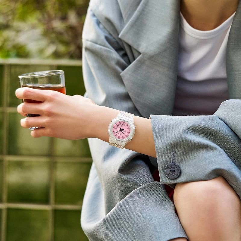 Orologio Casio G-Shock GMA-P2100SR-7AER donna-2b Gioielli