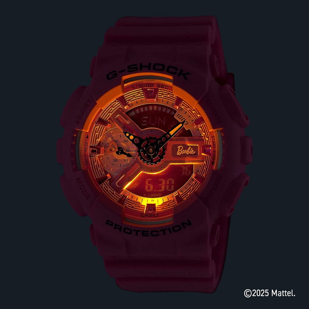 Orologio Casio G-Shock GMA-S110BE-4AER Barbie Limited Edition donna-2b Gioielli
