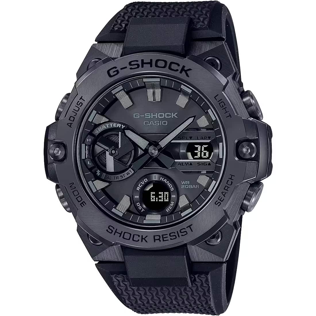 Orologio Casio G-Shock GST-B400BB-1AER solare uomo-2b Gioielli