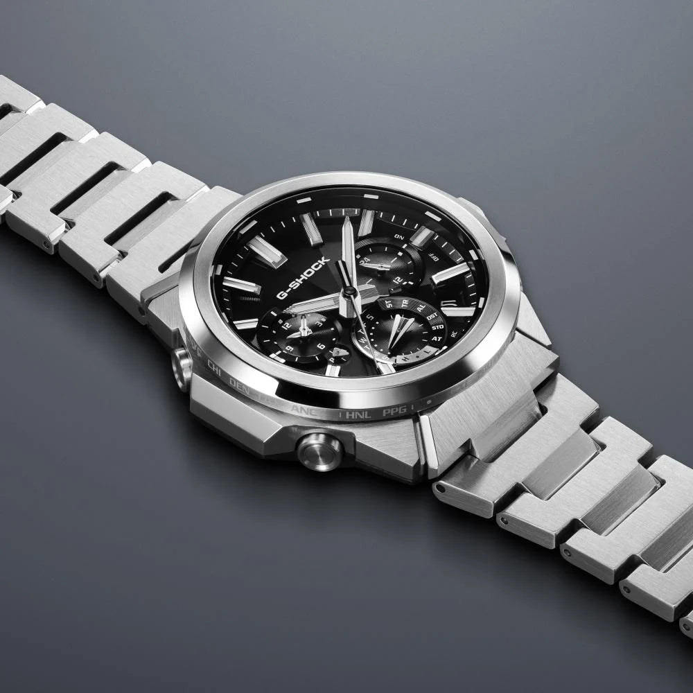 Casio G-SHOCK GST-W1000D-1AER, dettaglio della struttura G-STEEL 2