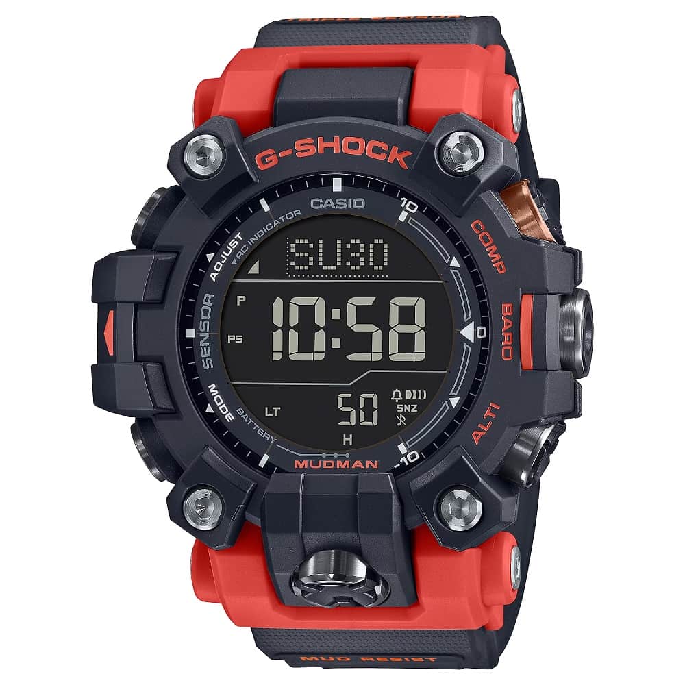 Orologio Casio G-Shock GW-9500-1A4ER Mudman radiocontrollato solare uomo-2b Gioielli