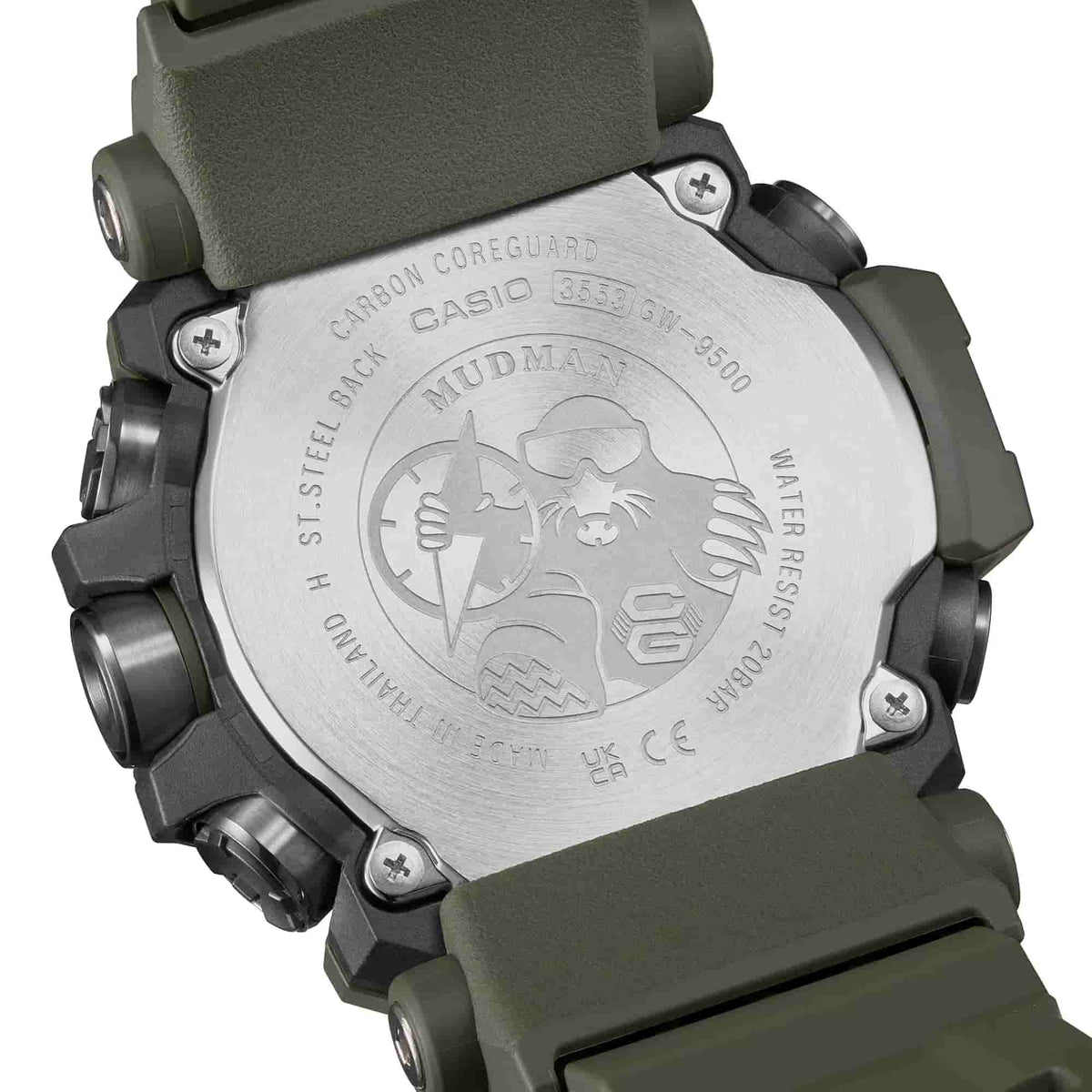 Orologio Casio G-Shock GW-9500-3ER Mudman radiocontrollato solare uomo-2b Gioielli
