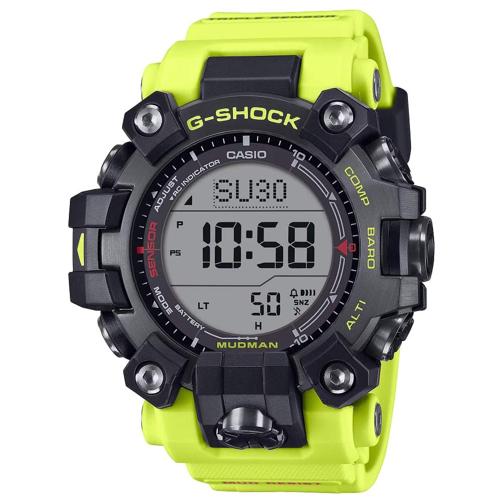 Orologio Casio G-Shock GW-9500MRY-1A9ER Mudman Rescue Yellow uomo-2b Gioielli
