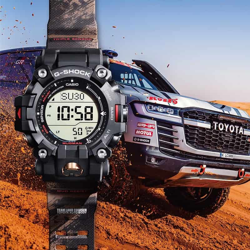 Orologio Casio G-Shock Mudman GW-9500TLC-1ER Toyota Land Cruiser Limited Edition-2b Gioielli