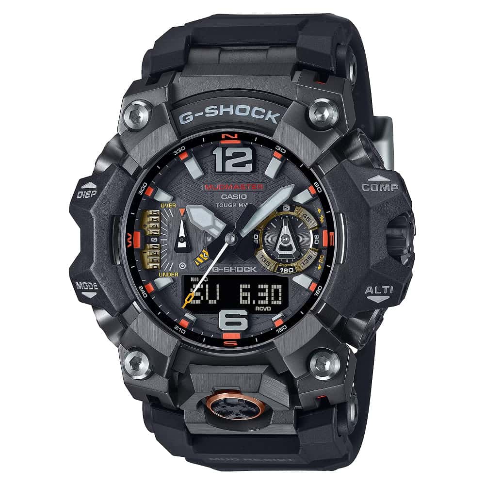 Orologio Casio G-Shock GWG-B1000EC-1AER Mudmaster radiocontrollato solare uomo-2b Gioielli