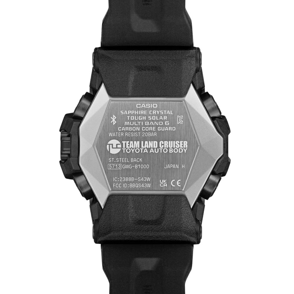 Orologio Casio G-Shock Mudmaster GWG-B1000TLC-1AER Toyota Land Cruiser uomo-2b Gioielli