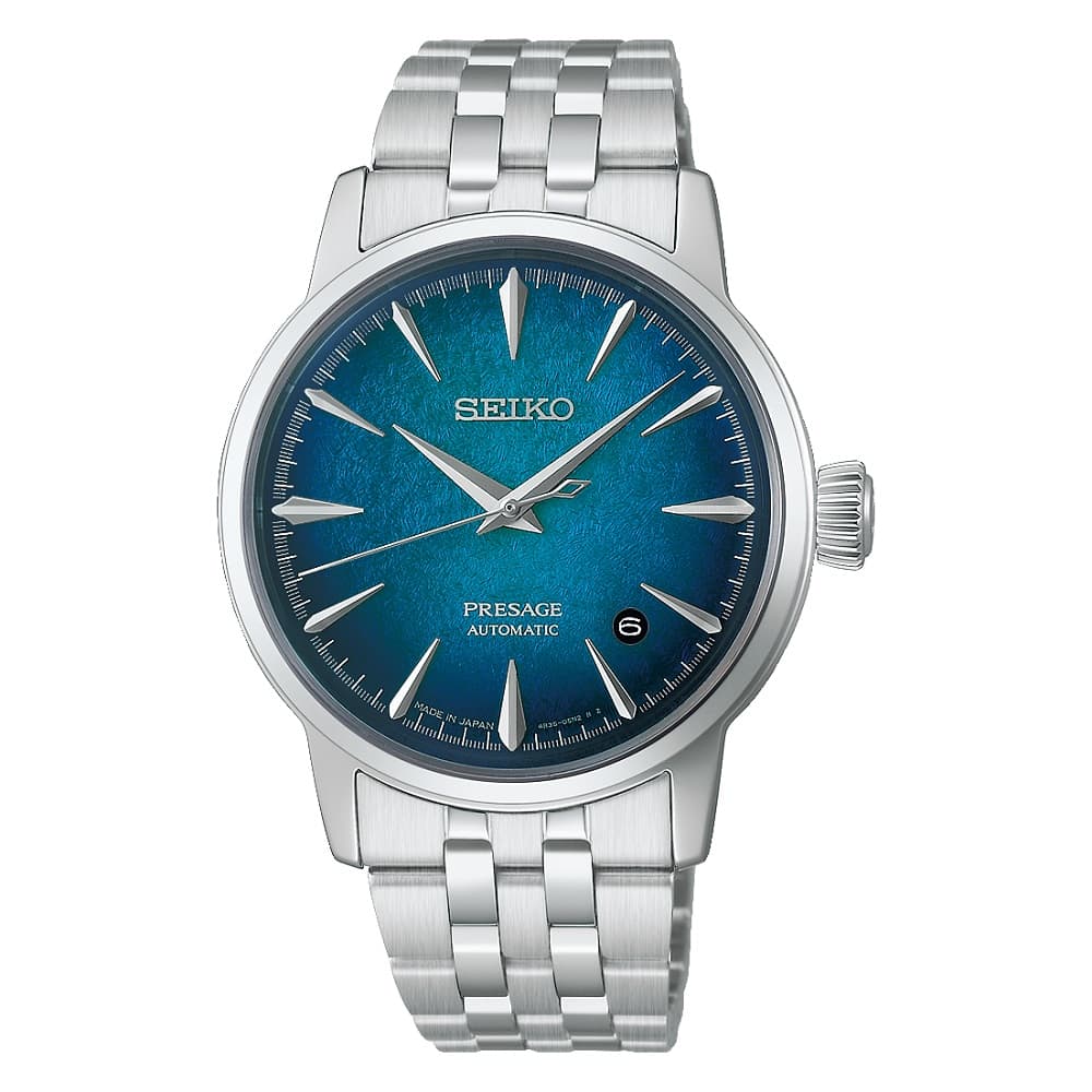 Orologio Seiko Presage HCB001J1 Cocktail Emerald Mist automatico uomo 38 mm-2b Gioielli