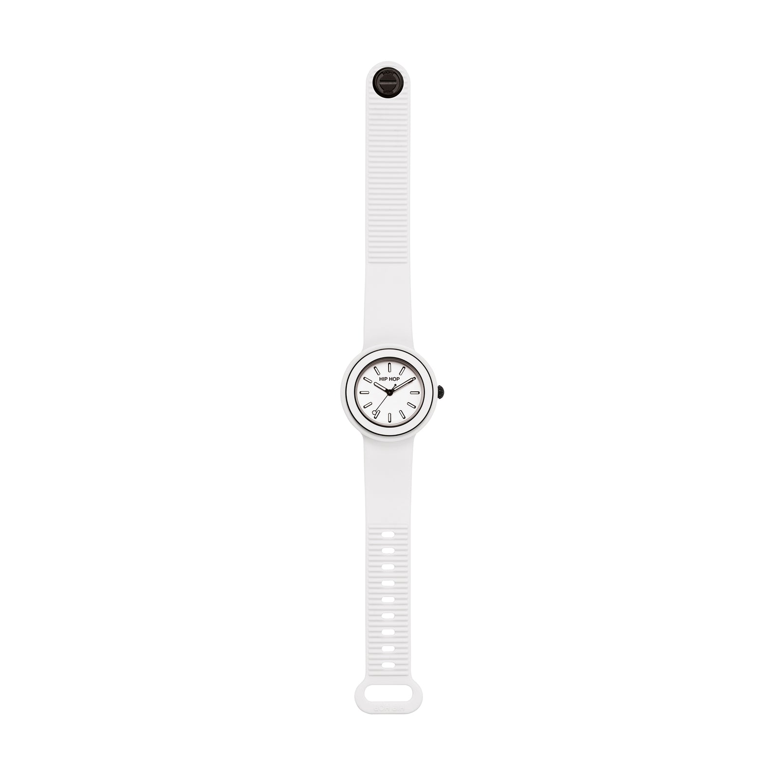 Orologio Hip Hop Hero.Dot Bezel HWU1302 donna 34 mm bianco-2b Gioielli