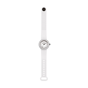 Orologio Hip Hop Hero.Dot Bezel HWU1302 donna 34 mm bianco