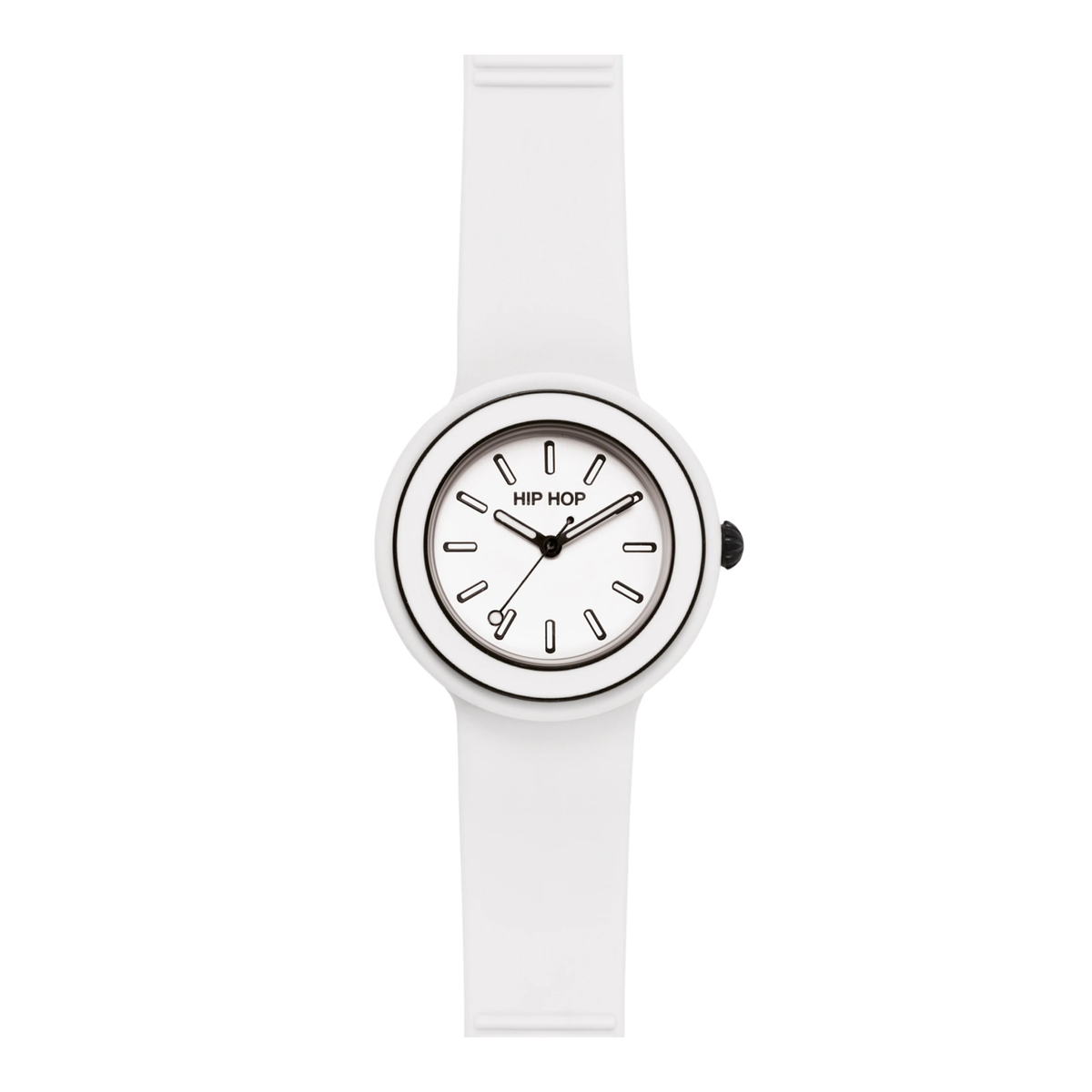 Hip Hop Hero.Dot Bezel HWU1302 Sketchy White