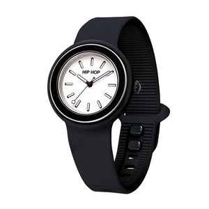 Orologio Hip Hop Hero.Dot Bezel HWU1303 donna 34 mm nero
