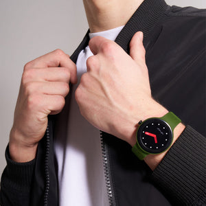 Smartwatch Hip Hop Hero.Next HWU1315 41 mm verde/nero