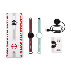 Smartwatch Hip Hop Hero.Next HWU1316 41 mm bordeaux/azzurro