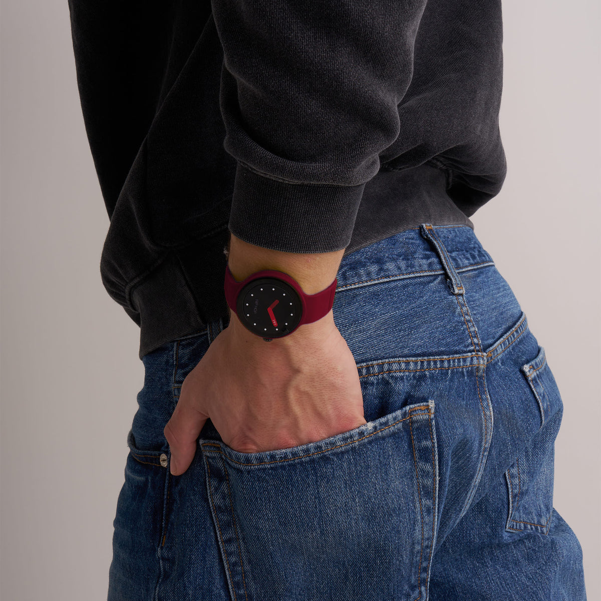 Smartwatch Hip Hop Hero.Next HWU1316 41 mm bordeaux/azzurro