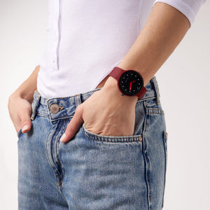 Smartwatch Hip Hop Hero.Next HWU1316 41 mm bordeaux/azzurro