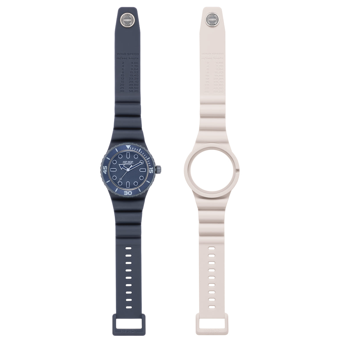 Orologio Hip Hop Master HWU1333 uomo 41 mm blu/ghiaccio