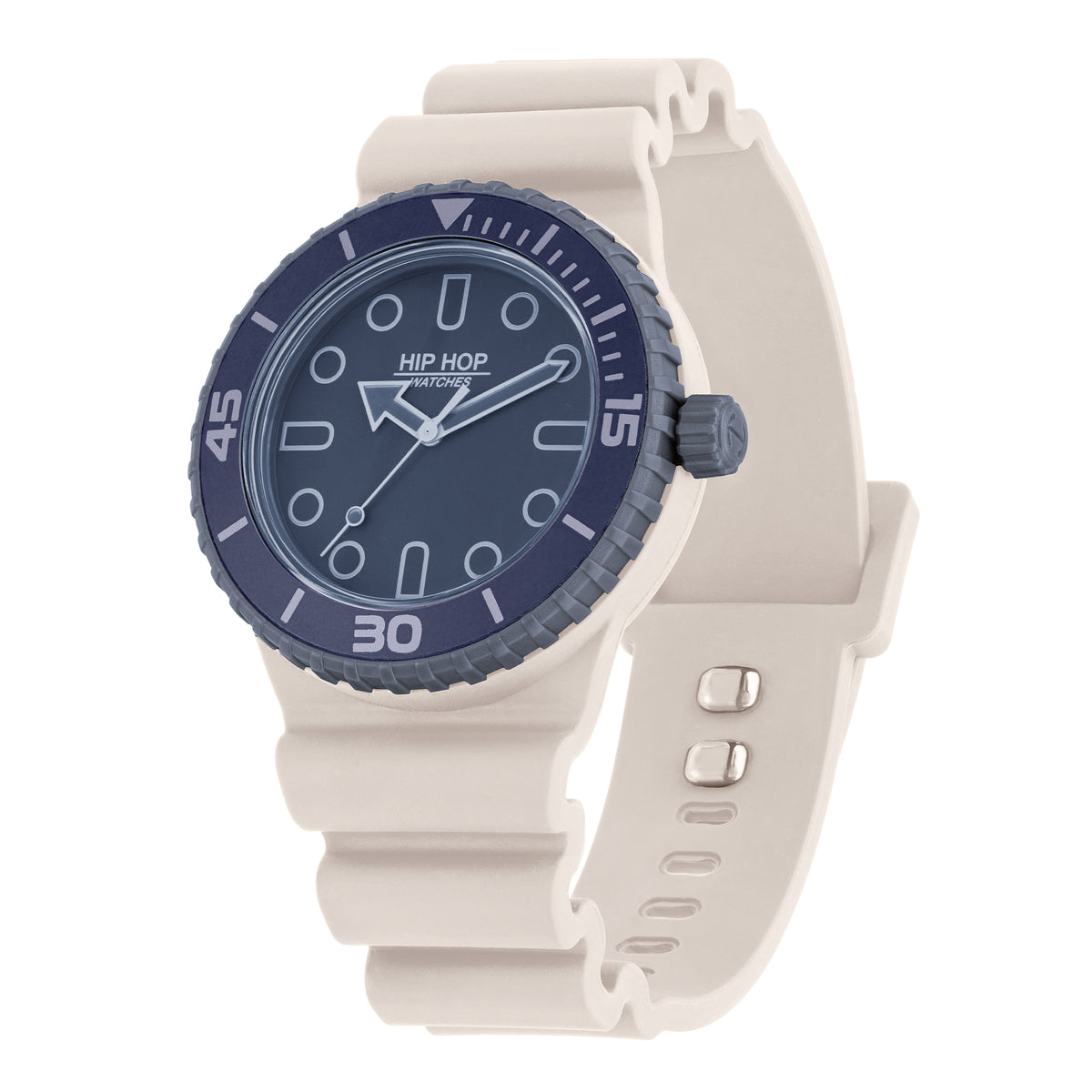Orologio Hip Hop Master HWU1333 uomo 41 mm blu/ghiaccio
