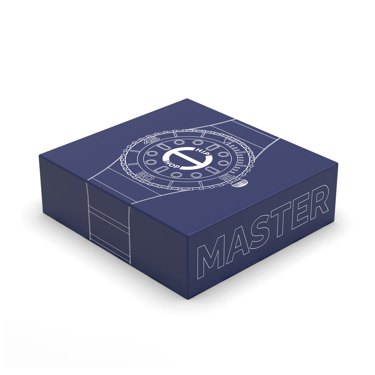 Orologio Hip Hop Master HWU1333 uomo 41 mm blu/ghiaccio