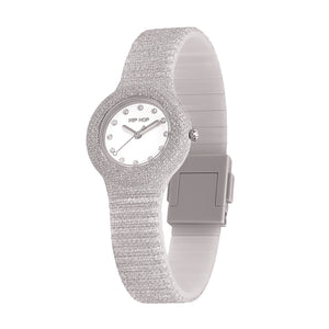 Orologio Hip Hop Shimmer Crush HWU1336 donna 32 mm silver