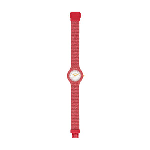 Orologio Hip Hop Shimmer Crush HWU1338 donna 32 mm rosso