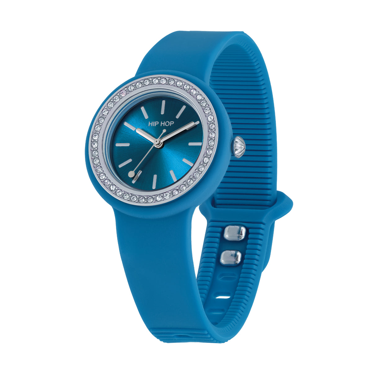 Orologio Hip Hop Hero.Dot Bezel HWU1341 donna 34 mm ottanio