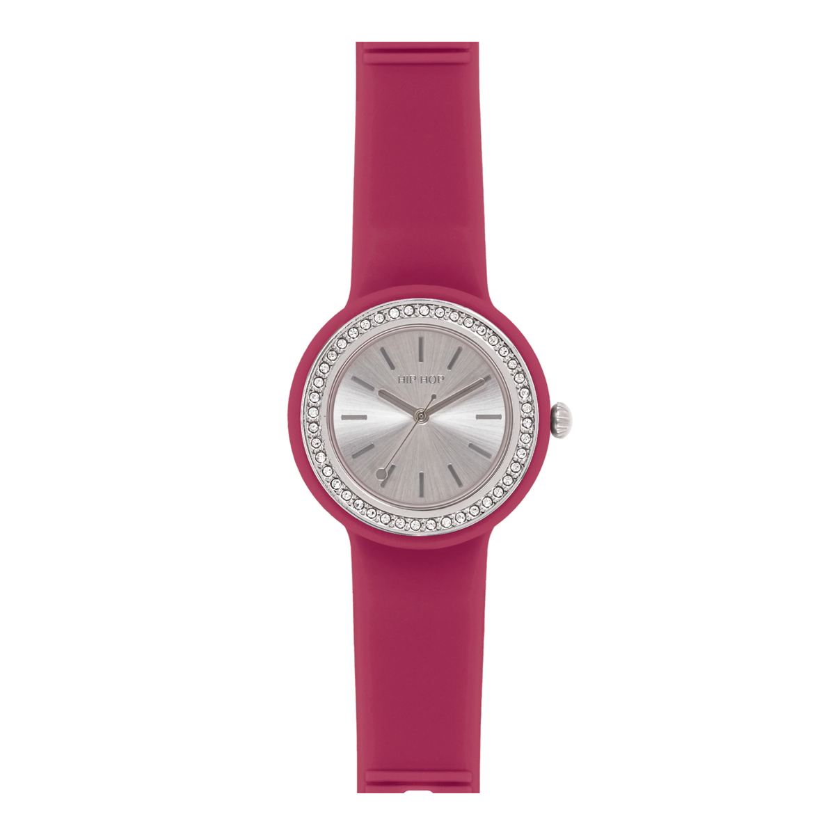 Orologio Hip Hop Hero.Dot Bezel HWU1342 donna 34 mm lampone-2b Gioielli