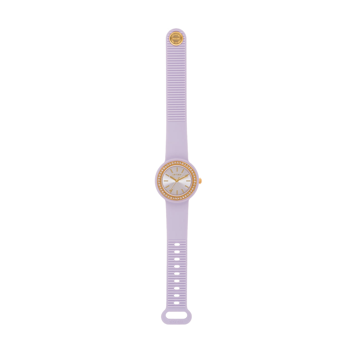Orologio Hip Hop Hero.Dot Bezel HWU1343 donna 34 mm lilla