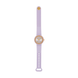 Orologio Hip Hop Hero.Dot Bezel HWU1343 donna 34 mm lilla