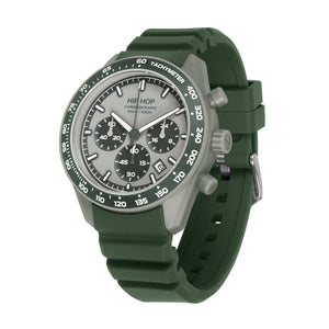 Orologio Hip Hop XT10 HWU1347 cronografo uomo 42 mm verde oliva