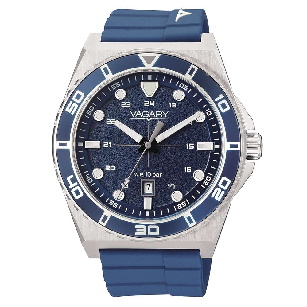 Orologio Vagary by Citizen Aqua39 IB9-310-70 uomo 42 mm-2b Gioielli