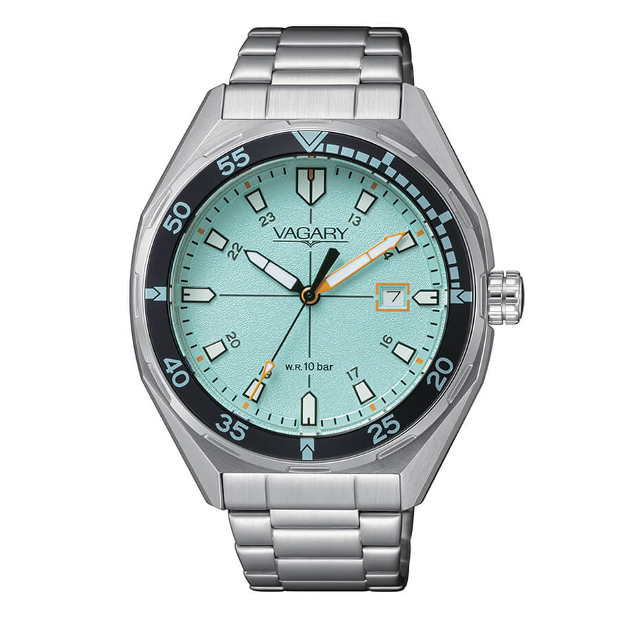 Orologio Vagary by Citizen Aqua39 IB9-417-73 uomo 41 mm-2b Gioielli